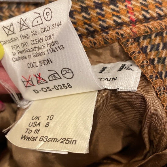 90s Wool houndstooth pencil skirt‎ - Picture 7 of 7